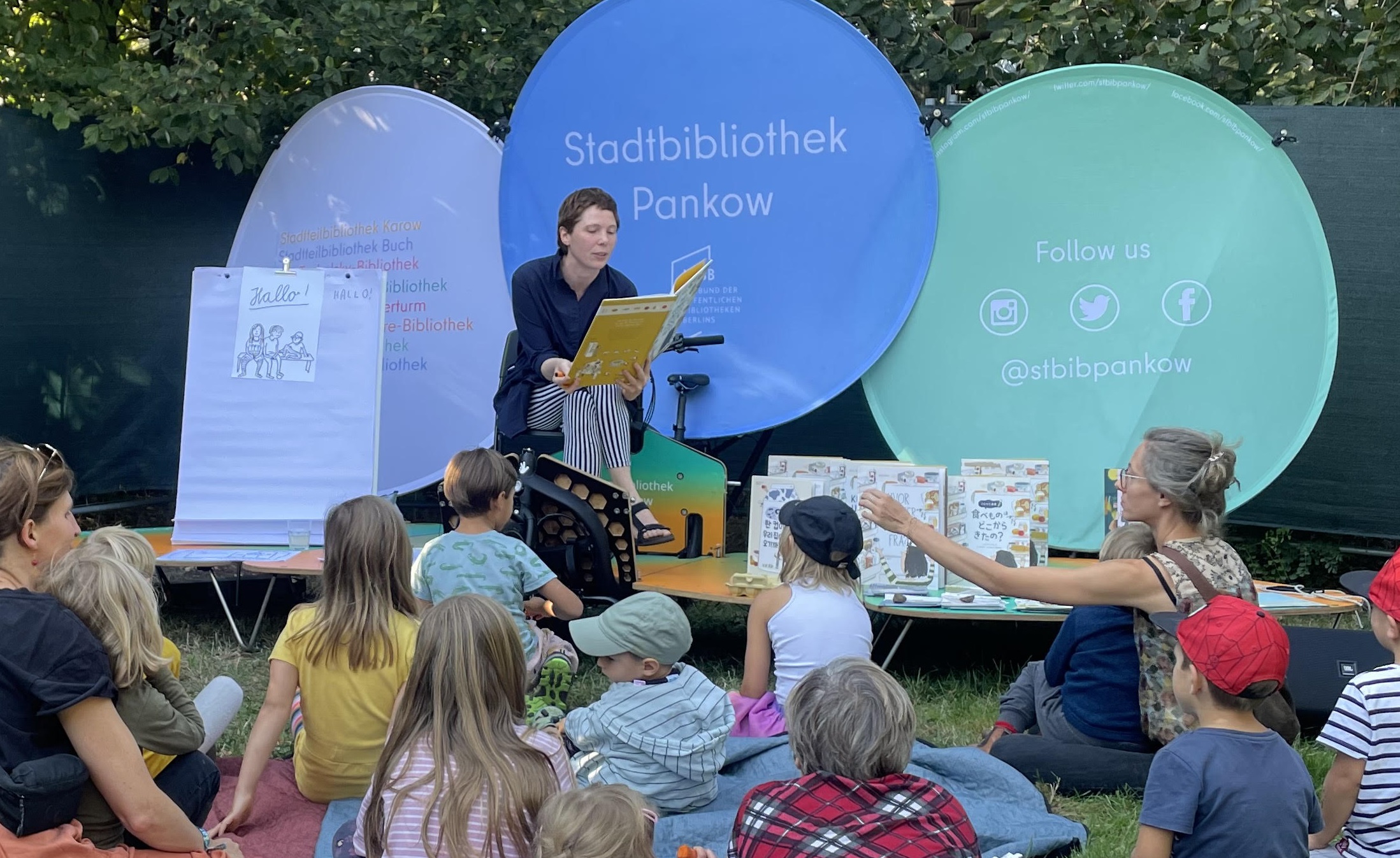 Stadt<br>bibliothek <br>Pankow